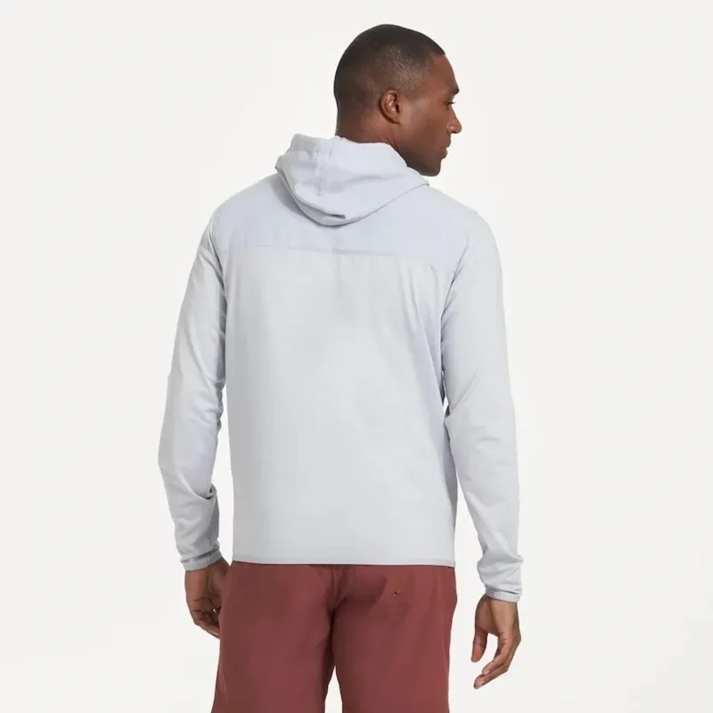 NWT VUORI MEN'S SUNDAY ELEMENT JACKET PLATINUM‎ HEATHER